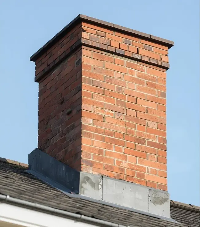 Well-maintained chimney